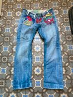 Gave festival jeans met borduursel, Maat 38/40 (M), Blauw, Miss Sixty, Ophalen of Verzenden
