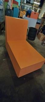 Banken - hockers - inrichting school - club, Huis en Inrichting, Ophalen, 125 cm of meer, Zo goed als nieuw, Modern