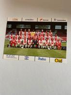 Ajax Elftalkaart Seizoen 1989-1990, Ophalen of Verzenden, Gebruikt, Ajax, Spelerskaart