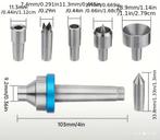 Live center voor pen turning / houtdraaien, Doe-het-zelf en Verbouw, Draaibanken, Ophalen of Verzenden, Nieuw, Houtdraaibank, Minder dan 500 mm