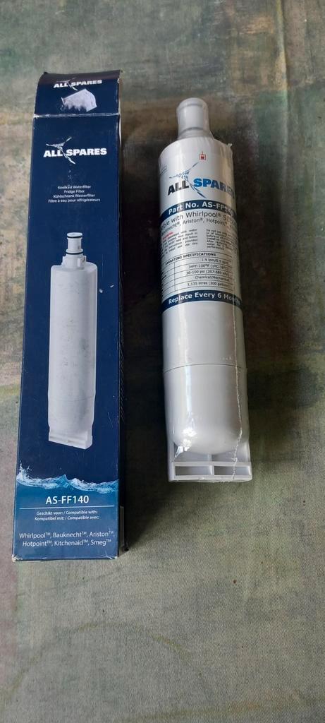ALL SPARES AS-FF140 Waterfilter Koelkast, Witgoed en Apparatuur, Onderdelen en Toebehoren, Nieuw, Ophalen