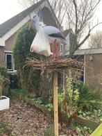 Geboorte ooievaar te huur., Kinderen en Baby's, Kraamcadeaus en Geboorteborden, Ophalen, Zo goed als nieuw, Geboortebord