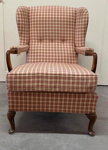 vintage design oorfauteuil uit de jaren 50. wingback chair beschikbaar voor biedingen