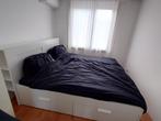 Brimnes bed van Ikea 180x200, Huis en Inrichting, Slaapkamer | Bedden, Ophalen, Gebruikt, Wit, Tweepersoons