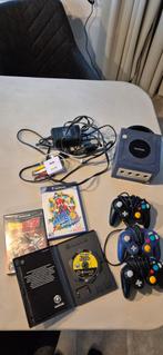 Nintendo GameCube Compleet Pakket, Spelcomputers en Games, Spelcomputers | Nintendo GameCube, Paars, Ophalen of Verzenden, Met 3 controllers of meer
