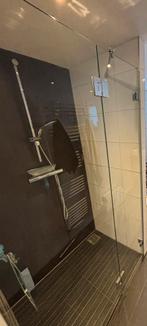 Douche deur glas, Huis en Inrichting, Badkamer | Badkamermeubels, Gebruikt, 100 tot 150 cm, Overige typen, Ophalen of Verzenden