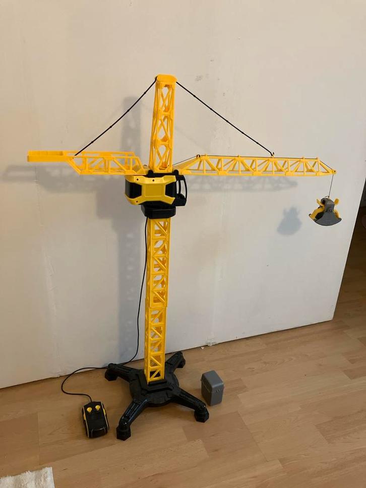 Speelgoed Hijskraan met Afstandsbediening, Kinderen en Baby's, Speelgoed | Speelgoedvoertuigen, Gebruikt, Afstandsbediening, Ophalen