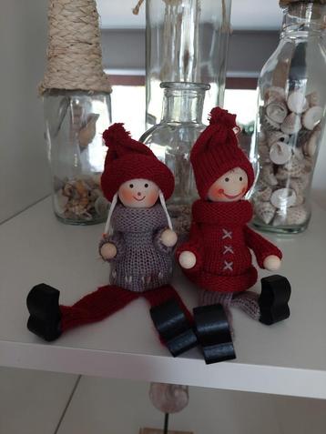 Nieuw poppenstelletje winter, kerst beschikbaar voor biedingen