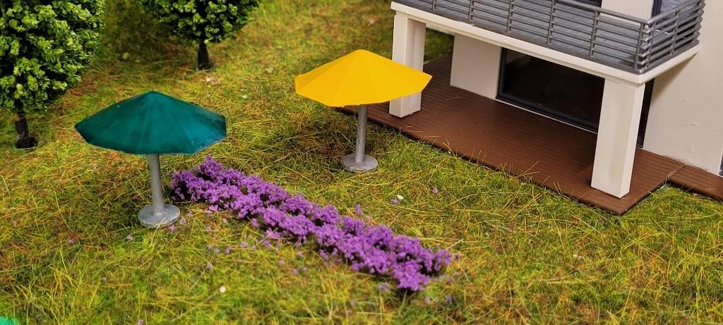 H0 parasol (07), Overige merken, Verzenden, Gelijkstroom of Wisselstroom, Brug, Tunnel of Gebouw