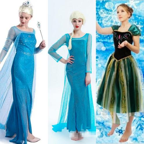 Frozen jurk Elsa jurk Anna jurk *volwassen maten* SALE, Kleding | Dames, Carnavalskleding en Feestkleding, Nieuw, Kleding, Carnaval