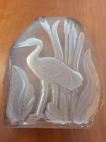 Presse papier van kristal reiger Goebel en andere beschikbaar voor biedingen