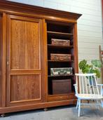 XXL Antieke/vintage schuifdeurkast, Brocante kloosterkast, Ophalen
