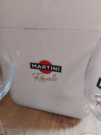 Martini Royale koeler + 2 glazen, Verzamelen, Merken en Reclamevoorwerpen, Ophalen of Verzenden