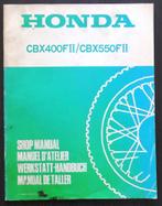 Orig Honda CBX400FII/CBX550FII Shop Manual - Addendum (1982), Motoren, Handleidingen en Instructieboekjes, Verzenden, Honda