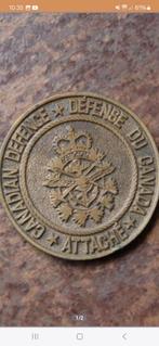 Coin Canadian defence attache, Verzamelen, Militaria | Algemeen, Nederland, Landmacht, Ophalen