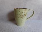 Mok 11x8,5 cm. Groen Elzet Gifts & Living, Keramiek, Ophalen of Verzenden, Zo goed als nieuw, Overige stijlen