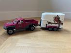 Schleich paarden trailer, Verzamelen, Speelgoed, Ophalen, Gebruikt