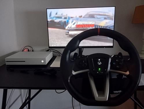 Hori overdrive racing wheel, Spelcomputers en Games, Spelcomputers | Xbox | Accessoires, Nieuw, Xbox One, Stuurtje of Sportattribuut