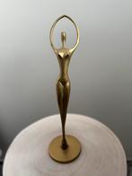 Gestileerde messing ballerina / danseres – 28 cm –, Antiek en Kunst, Ophalen of Verzenden
