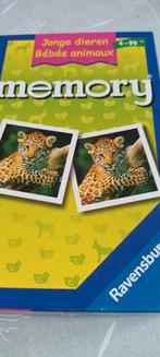 Memory jonge dieren, Hobby en Vrije tijd, Gezelschapsspellen | Kaartspellen, Vijf spelers of meer, Ophalen of Verzenden, Zo goed als nieuw