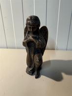 Bronzen Biddende Engel Beeld - Antiek, Verzamelen, Beelden en Beeldjes, Ophalen of Verzenden, Zo goed als nieuw