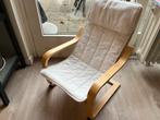 Kinderstoel poang wit ikea, Huis en Inrichting, Fauteuils, Ophalen, Zo goed als nieuw