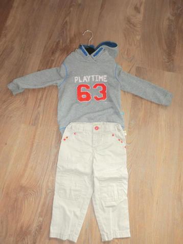 Leuke jongens hoodie Lief met broek mt 86 beschikbaar voor biedingen