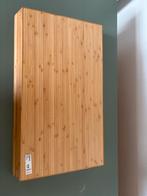 Bamboe Bestekbak - 50x32 cm, Bruin, Zo goed als nieuw, Minder dan 100 cm, 25 tot 50 cm