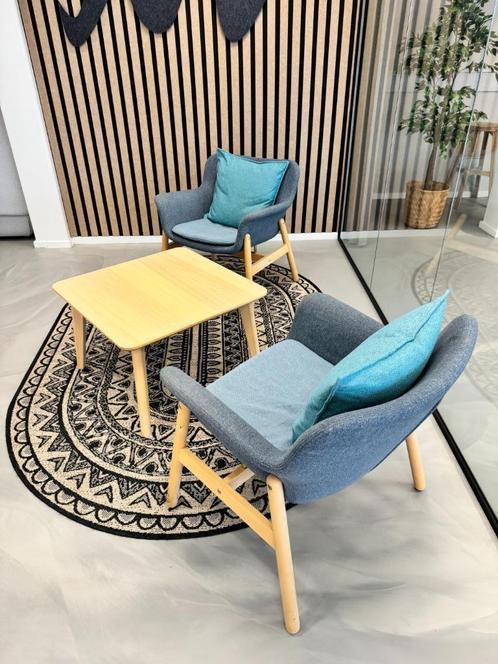 Vedbo IKEA Fauteuil 2x, Huis en Inrichting, Fauteuils, Hout, Stof, 50 tot 75 cm, Minder dan 75 cm, Ophalen