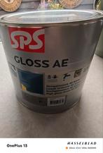 sps gloss watergedragen ral9010 2 blikken en 1x primer 9010, Doe-het-zelf en Verbouw, Verf, Beits en Lak, Wit, Ophalen of Verzenden