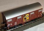 Märklin gesloten goederenwagon met reclameopschrift, Wisselstroom, Ophalen of Verzenden, Märklin, Nieuw