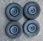 Falken 175 65 14 winterbanden op stalen velg fiat 500 panda, Verzenden