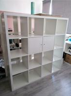 3x kallax expedit 16 vaks open kast vakkenkast 4x4 wit Ikea, Ophalen, Gebruikt, 100 tot 150 cm, 5 laden of meer