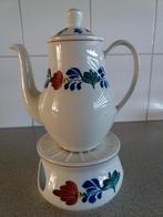 Boerenbont koffie pot en warm houder, Huis en Inrichting, Keuken | Servies, Ophalen, Overige typen, Zo goed als nieuw, Aardewerk
