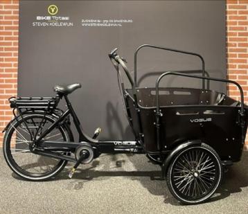 Vogue E-BIKE BAKFIETS CARRY 7SP SHIMANO MATT-BLACKBLACK 36V. beschikbaar voor biedingen