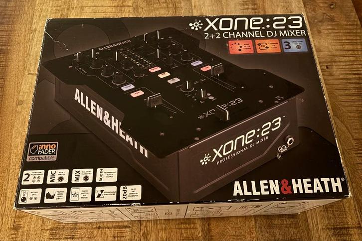 Allen & Heath Xone 23 mixer met doos incl. decksaver, Muziek en Instrumenten, Mengpanelen, Gebruikt, Minder dan 5 kanalen, Ophalen of Verzenden