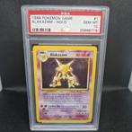 Alakazam Holo Base Set PSA 10, Hobby en Vrije tijd, Verzamelkaartspellen | Pokémon, Ophalen of Verzenden, Zo goed als nieuw, Losse kaart