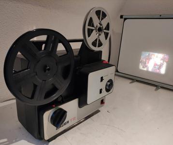 BAUER T2 FILMPROJECTOR VOOR DE SUPER 8 EN DUBBEL 8 FILMS beschikbaar voor biedingen
