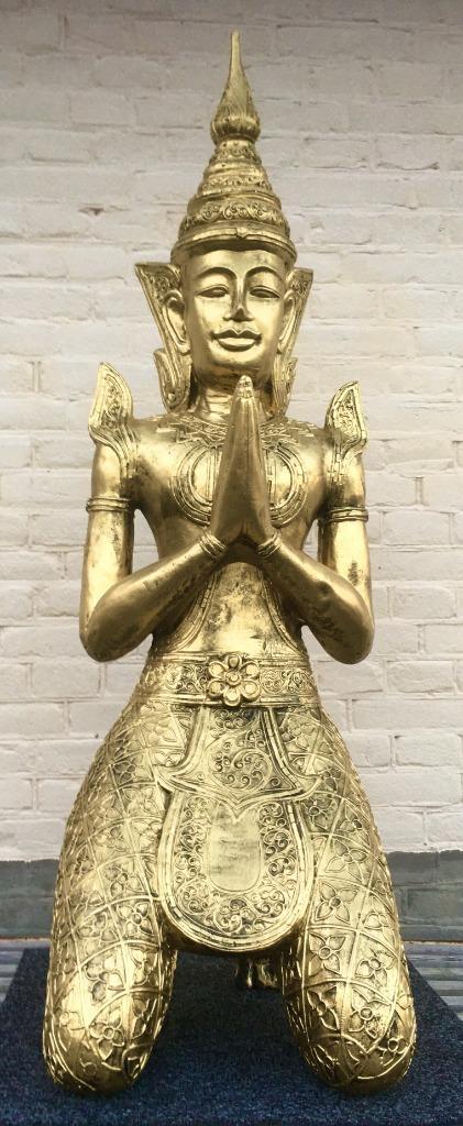 boeddha-tempelwachter-ganesha beelden, Huis en Inrichting, Woonaccessoires | Boeddhabeelden, Nieuw, Ophalen of Verzenden