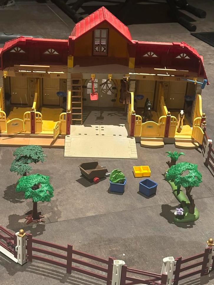 Playmobil Paardenranch, Kinderopvang & Camping, Kinderen en Baby's, Speelgoed | Playmobil, Gebruikt, Complete set, Ophalen of Verzenden