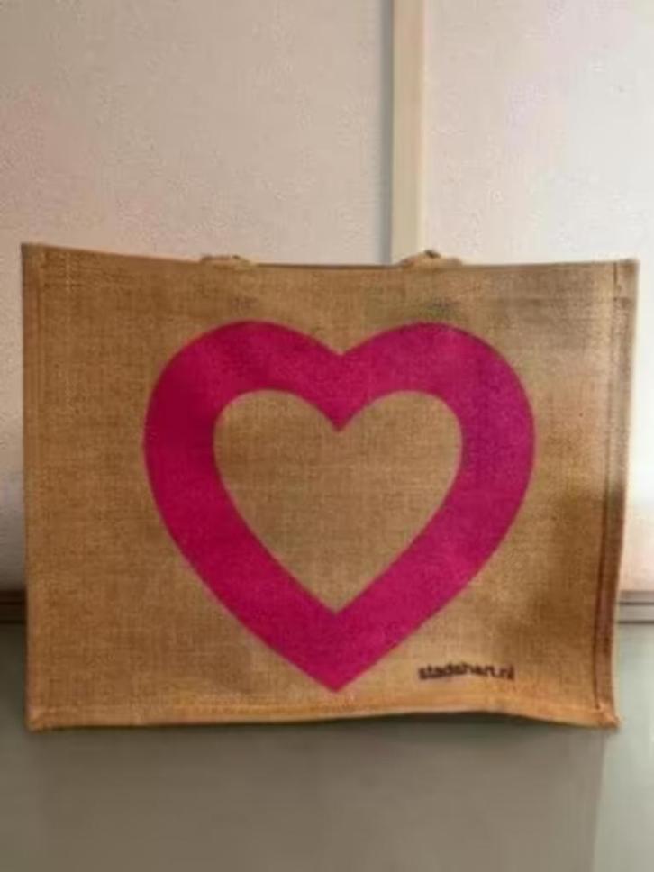 NIEUW! 42 x juten ( boodschappen ) tassen per stuk €3,99, Sieraden, Tassen en Uiterlijk, Tassen | Damestassen, Nieuw, Shopper