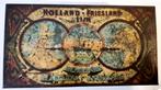 RARE! Blik Holland - Friesland Lijn Amsterdam - Lemmer 1890, Verzamelen, Blikken, Verzenden, Gebruikt, Overige, Overige merken