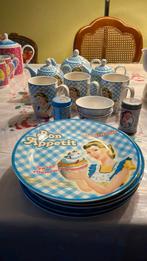 Xenos nostalgie collection Bon Appetit servies, Ophalen, Zo goed als nieuw, Bord(en), Overige stijlen
