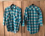 2x blouse blauw - wit / carnaval kleine loopgroep, Carnaval, Maat 56/58 (XL), Ophalen of Verzenden, Zo goed als nieuw
