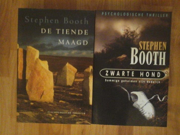 T1-stephen booth-zwarte hond, Boeken, Thrillers, Nieuw, Ophalen of Verzenden