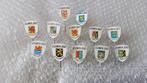12 provincie speldjes (leeuwen zegel), Verzamelen, Speldjes, Pins en Buttons, Ophalen of Verzenden, Zo goed als nieuw