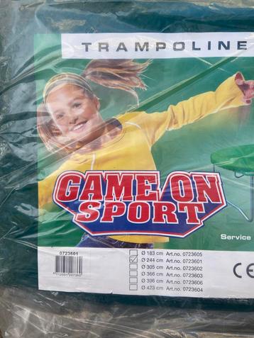 Trampolinehoes 244cm - Nieuw in verpakking! beschikbaar voor biedingen