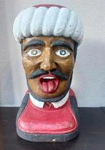 Vintage Gaperhoofd – Traditioneel Nederlands Apothekersbeeld, Ophalen of Verzenden