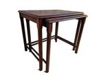 Prachtige origineel Deens design rosewood nesting tables, Ophalen, Gebruikt