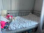 Mooie tiener bed met hemel, Gebruikt, 70 tot 85 cm, Ophalen of Verzenden, Lattenbodem